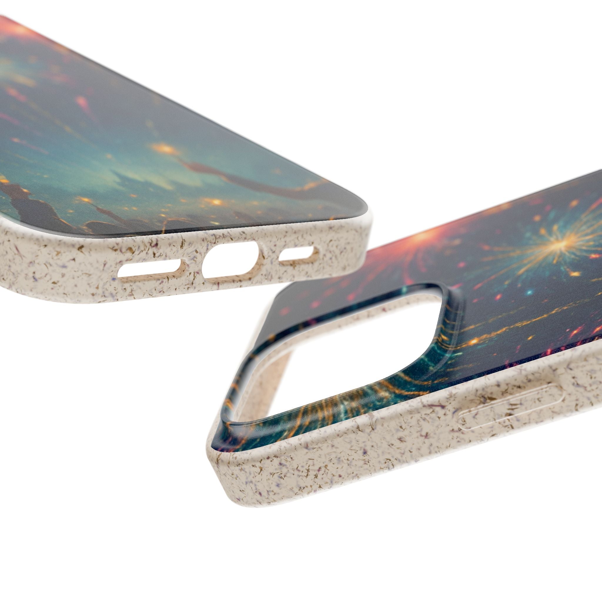 Biodegradable Phone Case — Festive Fireworks Celebration Design For Supported Phones