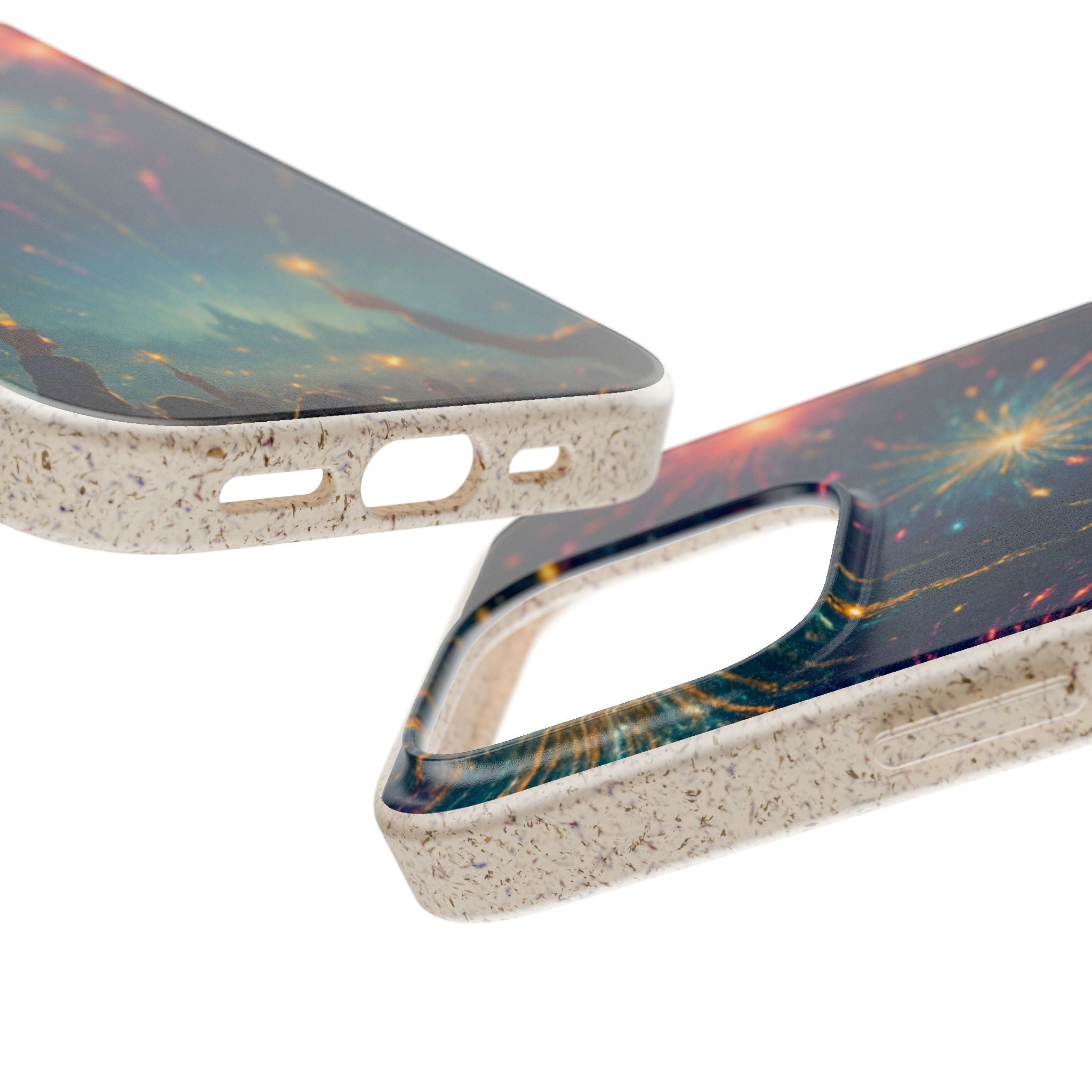 Biodegradable Phone Case — Festive Fireworks Celebration Design For Supported Phones