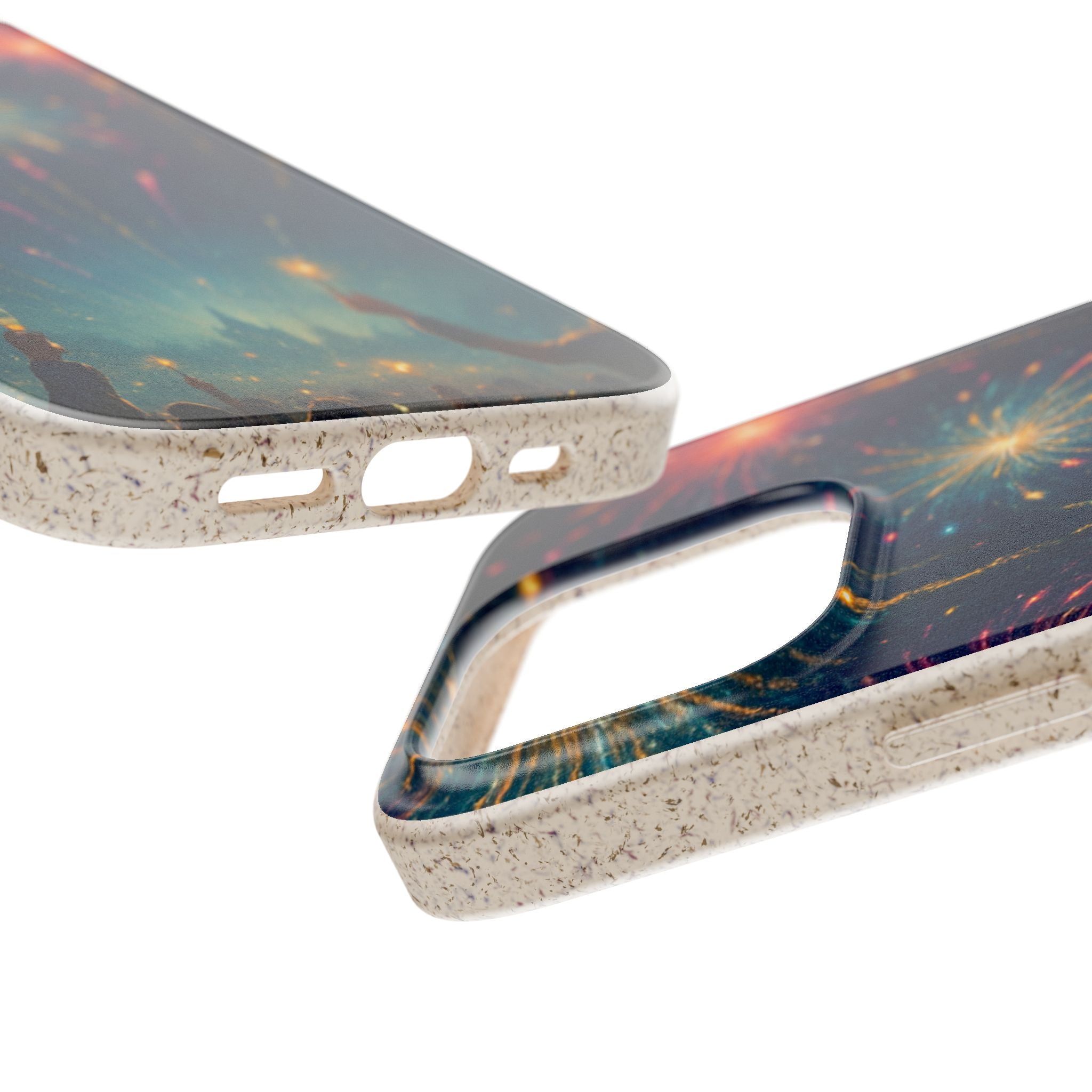 Biodegradable Phone Case — Festive Fireworks Celebration Design For Supported Phones