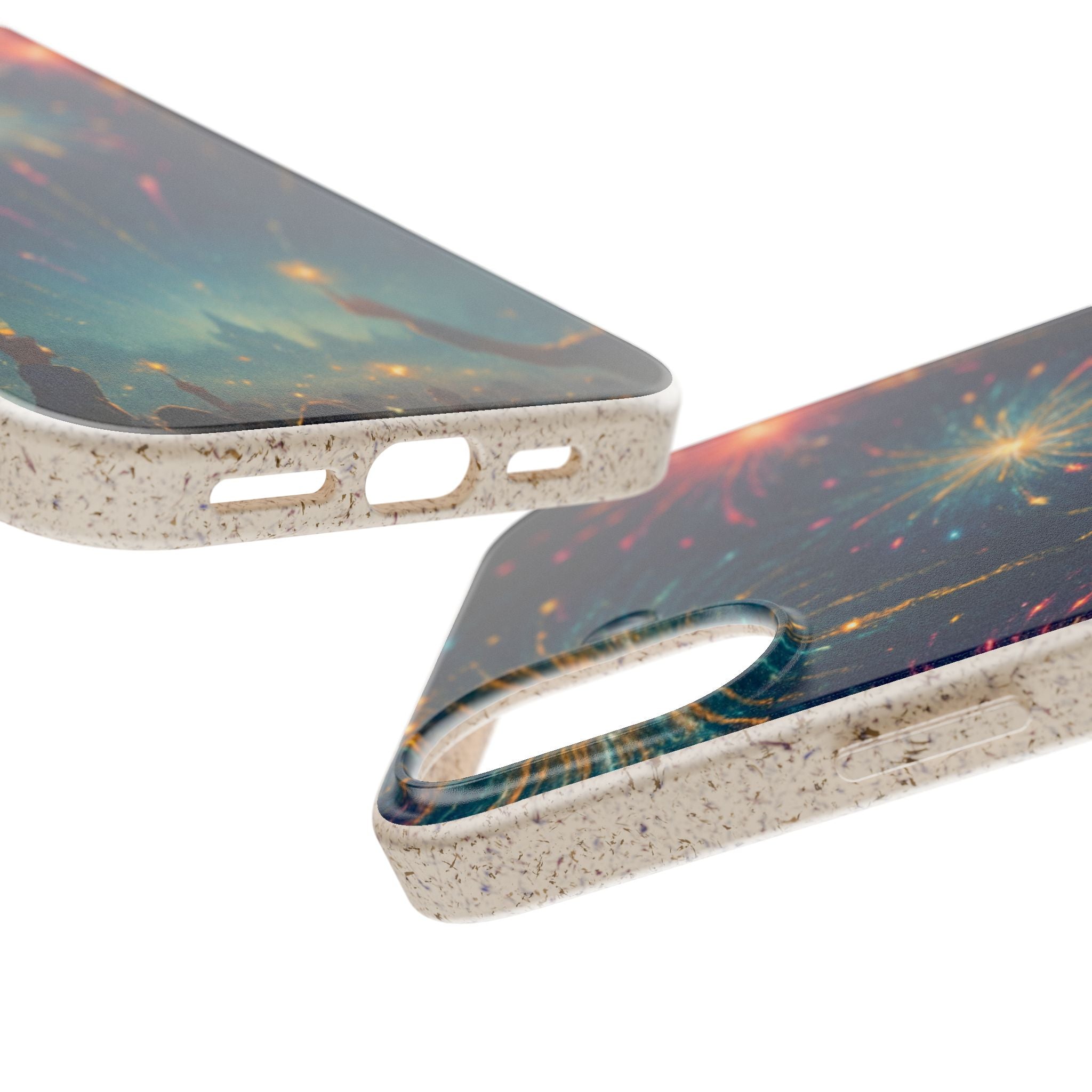 Biodegradable Phone Case — Festive Fireworks Celebration Design For Supported Phones
