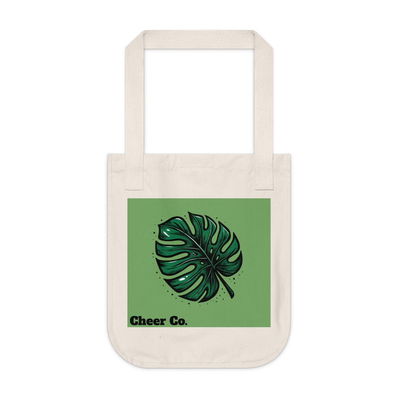Green Monstera Eco-Friendly Grocery & Market Tote