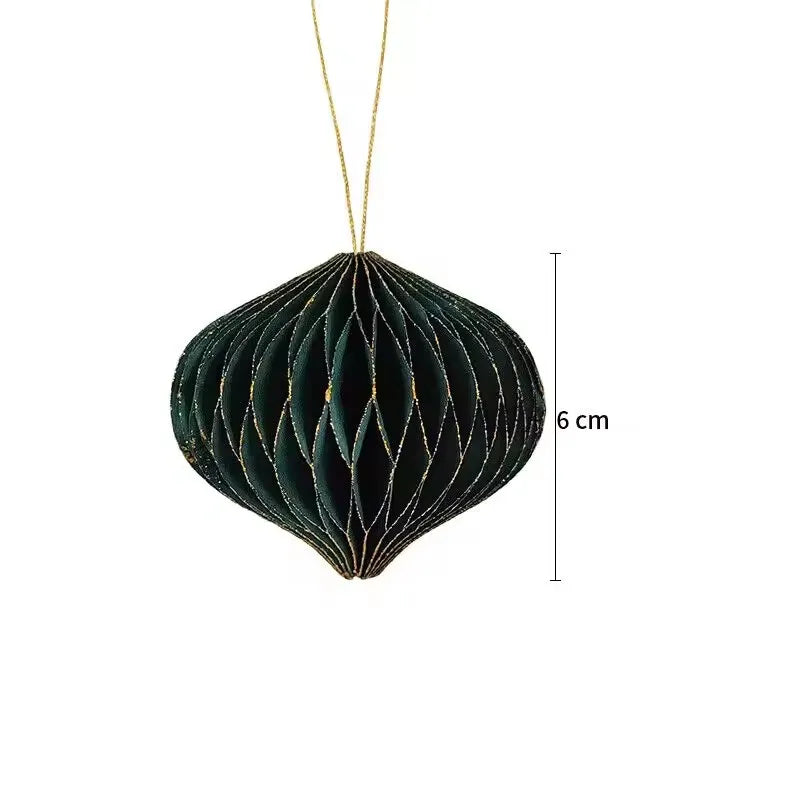 6Pcs Honeycomb Ball Decoration New Home Decoration Pendant Wedding Decoration Mini Pendant Christmas Tree Decoration Ball